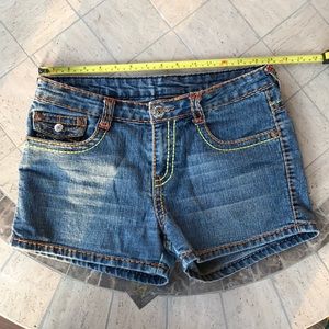 Womens denim shorts